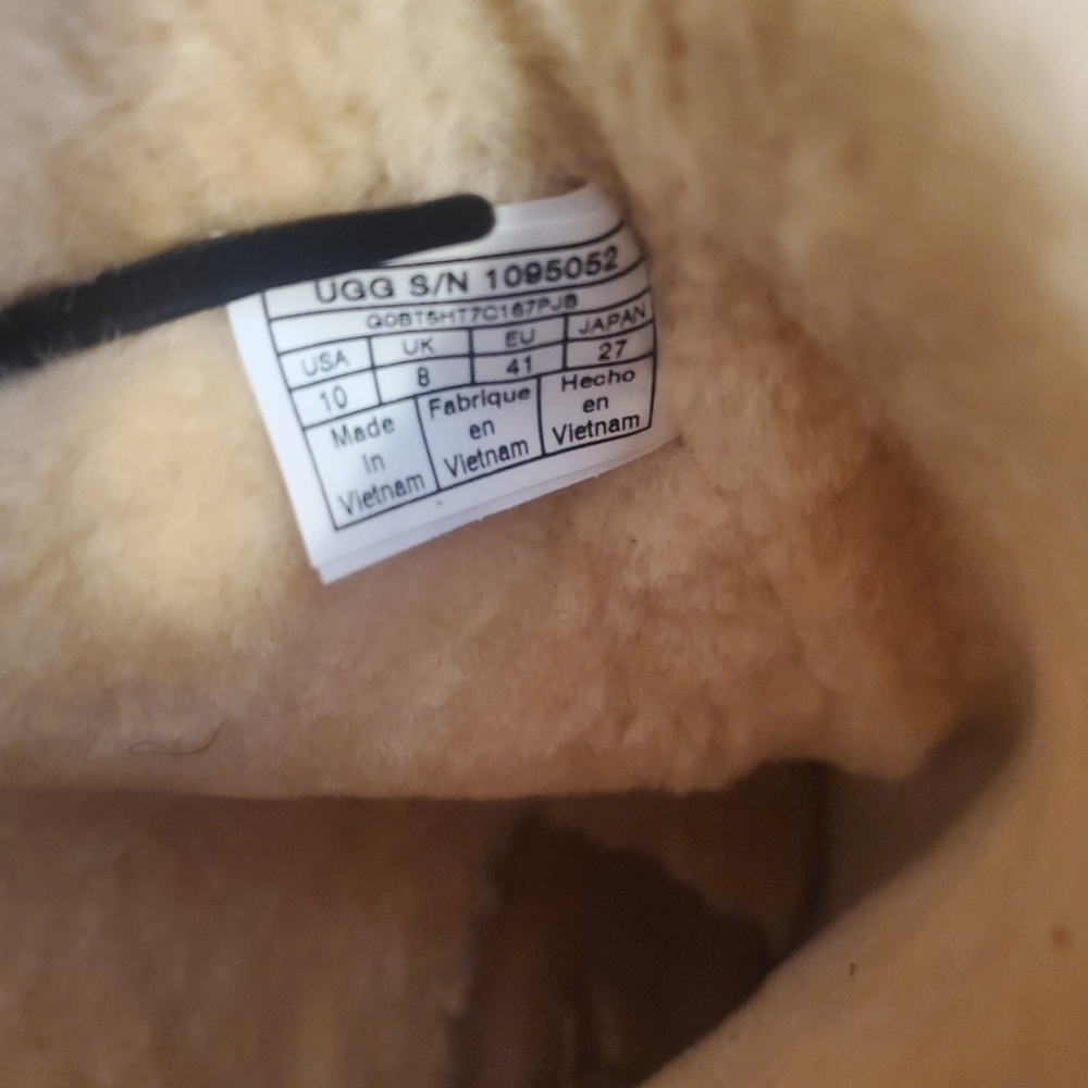 UGG Tan Suede Knee-High Boots - Picture 8 of 15